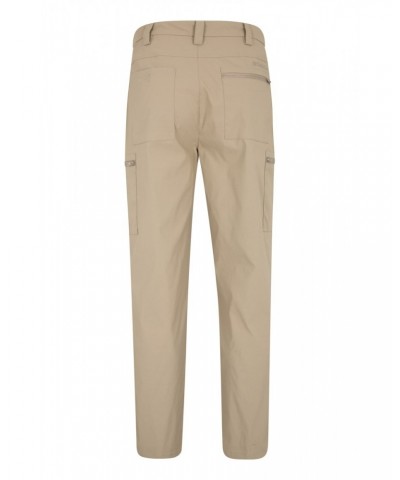 Trek Stretch Mens Pants - Long length Dark Beige $30.20 Pants