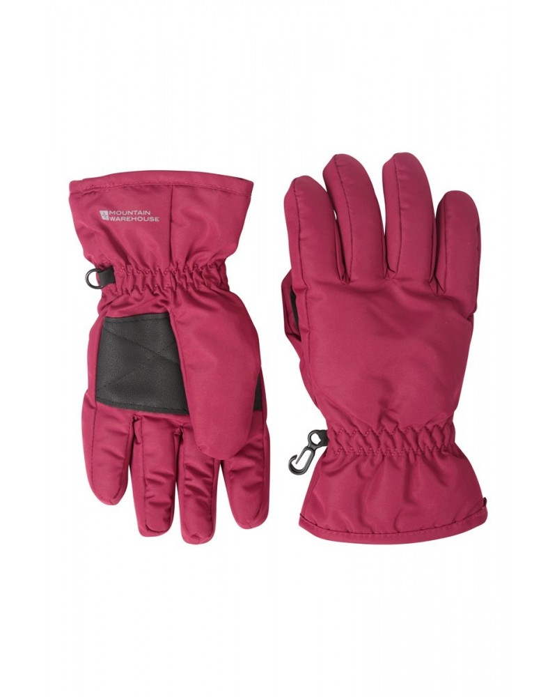 Kids Ski Gloves Berry $10.39 Accessories