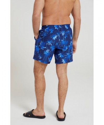 Aruba Printed Mens Swim Shorts Indigo $14.24 Pants