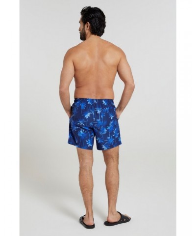 Aruba Printed Mens Swim Shorts Indigo $14.24 Pants