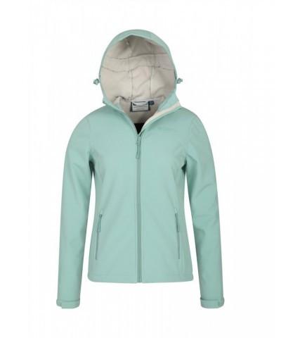 Exodus Womens Water Resistant Softshell Jacket Pale Green $39.89 Jackets