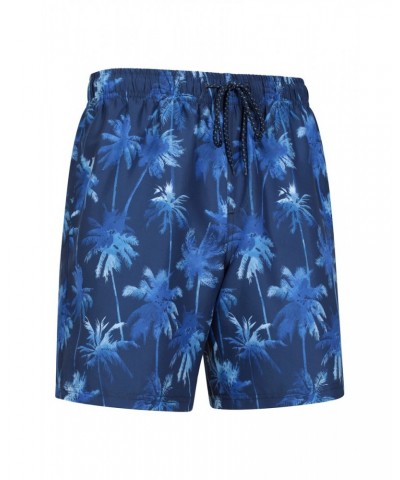 Aruba Printed Mens Swim Shorts Indigo $14.24 Pants