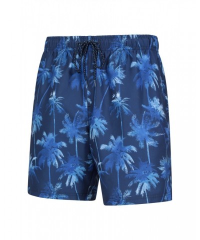 Aruba Printed Mens Swim Shorts Indigo $14.24 Pants