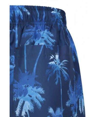 Aruba Printed Mens Swim Shorts Indigo $14.24 Pants