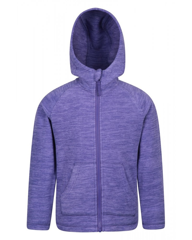 Snowdonia Kids Hoodie Light Purple $17.09 Tops