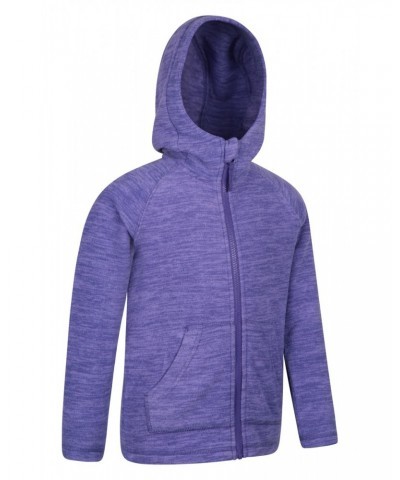 Snowdonia Kids Hoodie Light Purple $17.09 Tops