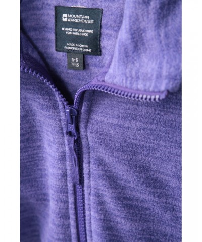 Snowdonia Kids Hoodie Light Purple $17.09 Tops