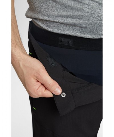 Mountain 2-in-1 Mens Bike Shorts Black $19.75 Pants