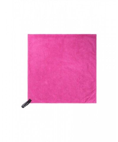 Micro Towelling Travel Towel - Large - 130 x 70cm Fuchsia $11.79 Travel Accessories