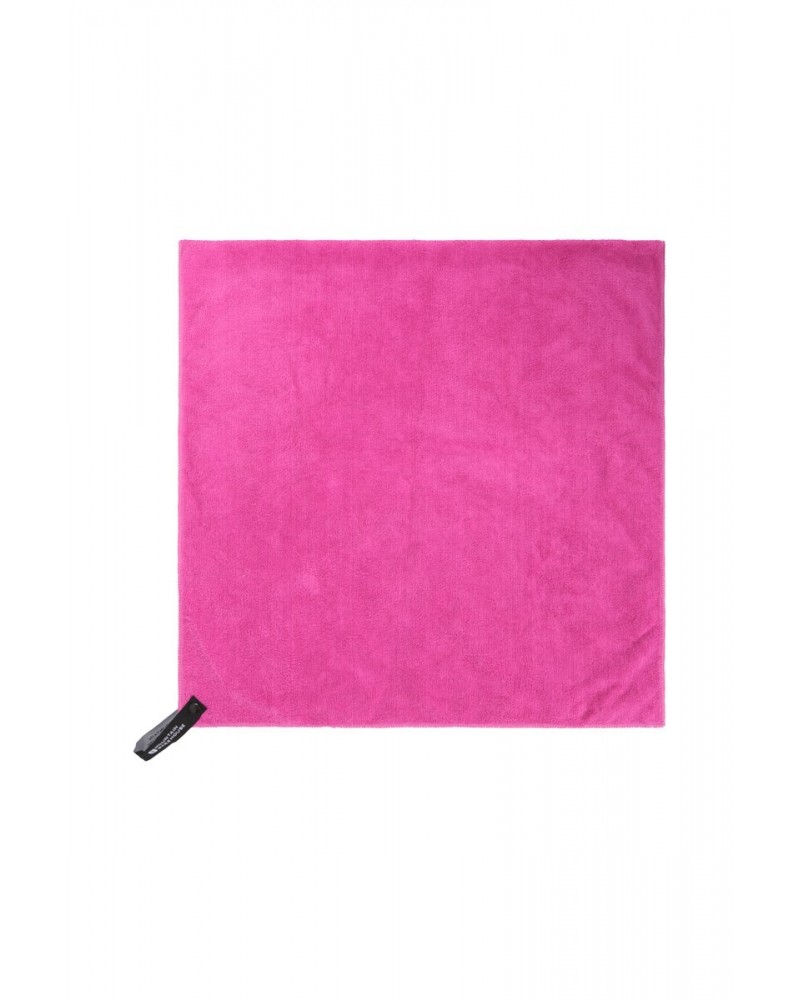 Micro Towelling Travel Towel - Large - 130 x 70cm Fuchsia $11.79 Travel Accessories