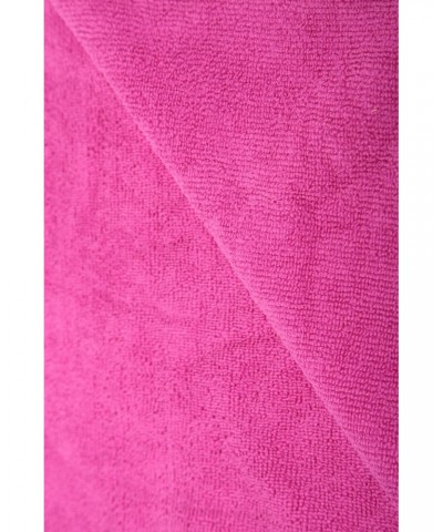 Micro Towelling Travel Towel - Large - 130 x 70cm Fuchsia $11.79 Travel Accessories