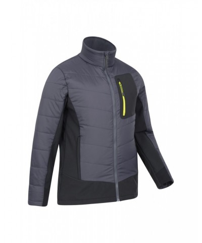 Rotate Mens Insulated Softshell Jacket Jet Black $37.09 Jackets