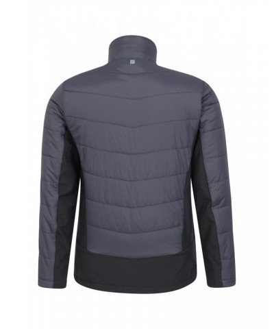 Rotate Mens Insulated Softshell Jacket Jet Black $37.09 Jackets