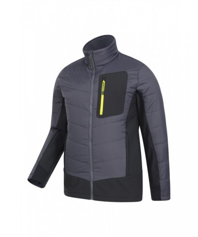 Rotate Mens Insulated Softshell Jacket Jet Black $37.09 Jackets