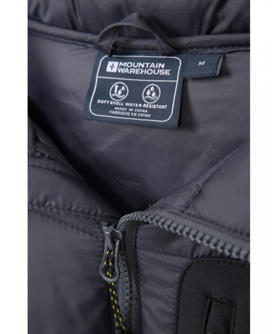 Rotate Mens Insulated Softshell Jacket Jet Black $37.09 Jackets