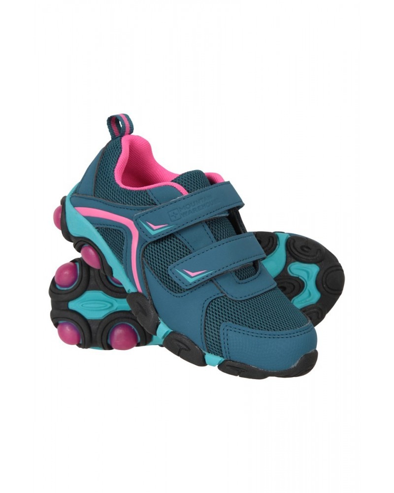 Light Up Adaptive Toddler Shoes Teal $17.99 Footwear