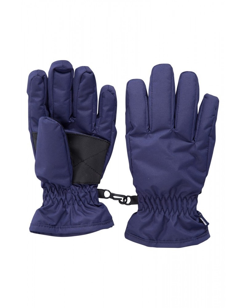 Kids Ski Gloves Navy $10.99 Ski