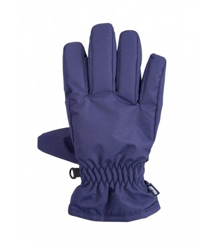 Kids Ski Gloves Navy $10.99 Ski