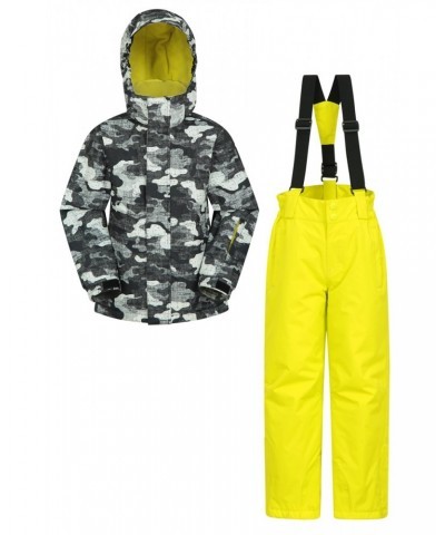 Kids Ski Jacket and Pant Set Yellow $32.50 Jackets