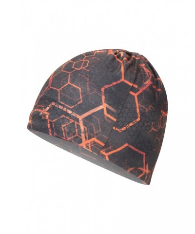 Mens Patterned Multifunctional Head Tube Orange $10.79 Ski