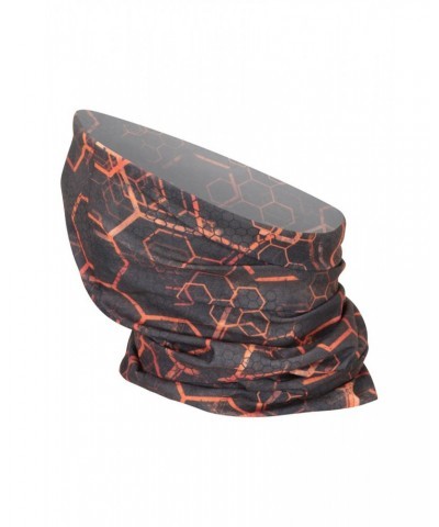 Mens Patterned Multifunctional Head Tube Orange $10.79 Ski