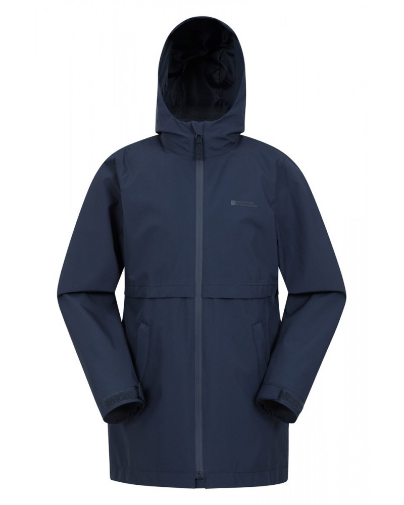 Hilltop Kids Waterproof Jacket Navy $25.49 Jackets