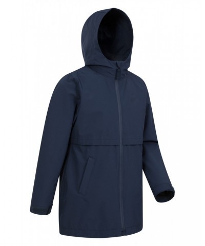 Hilltop Kids Waterproof Jacket Navy $25.49 Jackets