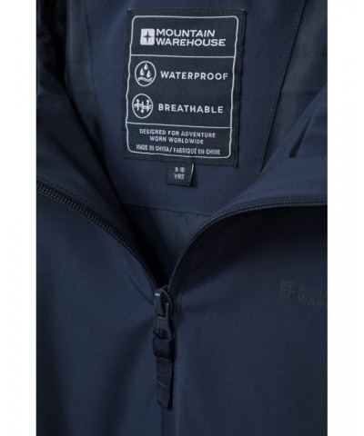 Hilltop Kids Waterproof Jacket Navy $25.49 Jackets