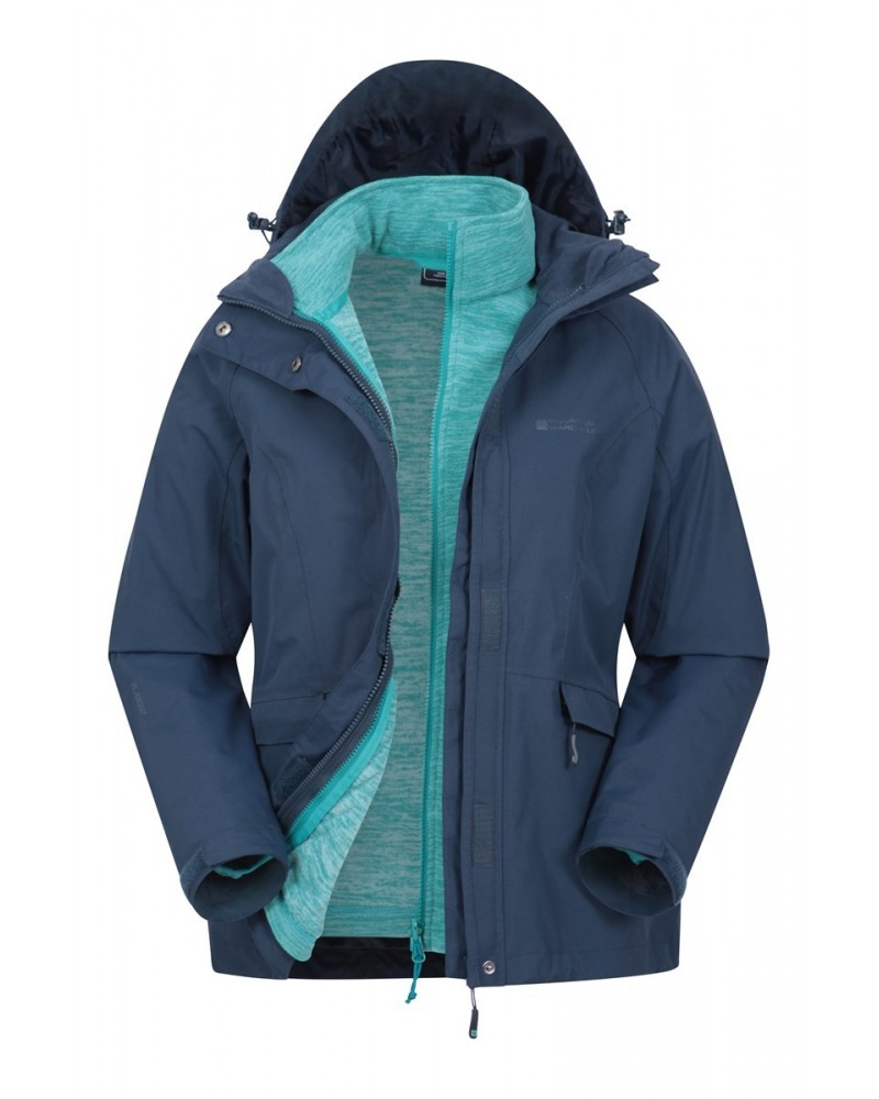 Thunderstorm 3-in-1 Womens Jacket Navy $37.60 Jackets