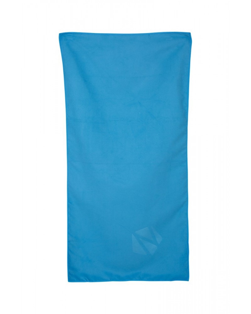 Microfibre Travel Towel - Medium - 120 x 60cm Cobalt $11.50 Travel Accessories