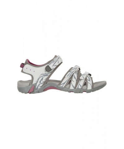 Santorini Wide-Fit Womens Sandals Light Grey $26.99 Footwear