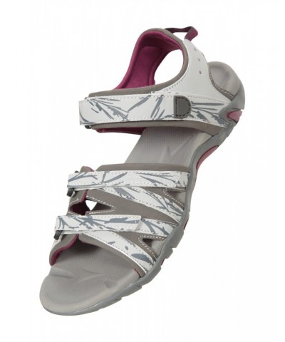 Santorini Wide-Fit Womens Sandals Light Grey $26.99 Footwear