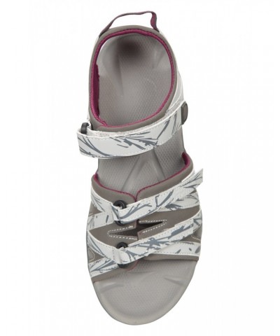 Santorini Wide-Fit Womens Sandals Light Grey $26.99 Footwear