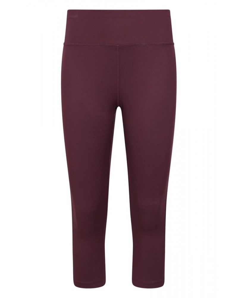 Blackout Womens Training Crops Burgundy $16.19 Loungewear