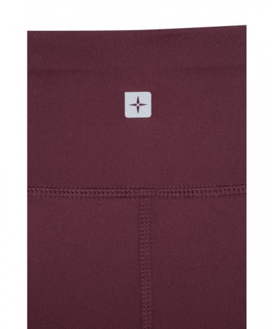 Blackout Womens Training Crops Burgundy $16.19 Loungewear