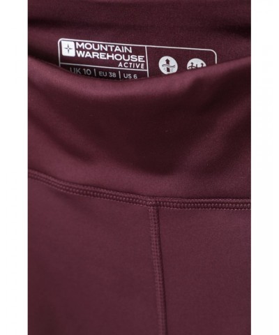 Blackout Womens Training Crops Burgundy $16.19 Loungewear