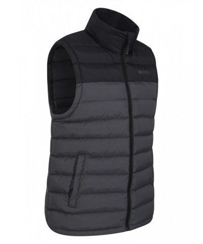 Seasons Mens Insulated Vest Dark Grey $14.19 Jackets