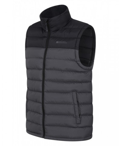 Seasons Mens Insulated Vest Dark Grey $14.19 Jackets