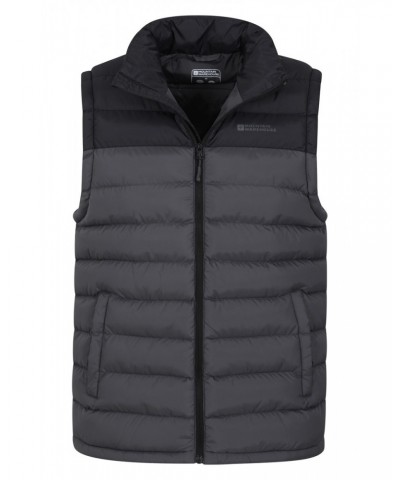 Seasons Mens Insulated Vest Dark Grey $14.19 Jackets