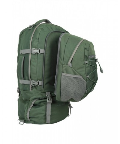 Traveller 60L 20L Backpack Green $41.40 Backpacks