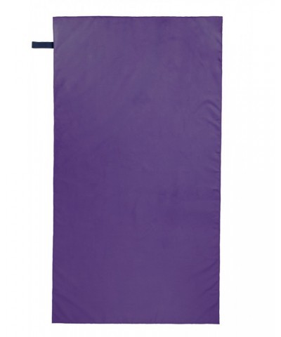 Microfibre Travel Towel - Giant - 150 x 85cm Dusky Purple $11.95 Travel Accessories