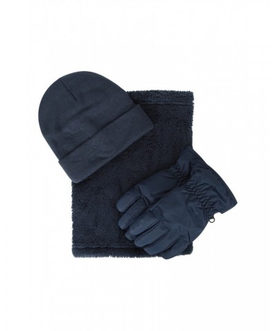 Kids Winter Accessories Set Navy $16.10 Accessories