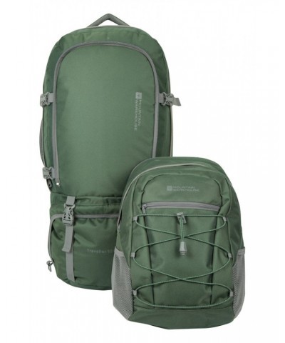 Traveller 60L 20L Backpack Green $41.40 Backpacks