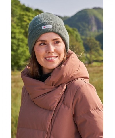 Womens Thinsulate Knitted Beanie Green $10.59 Ski