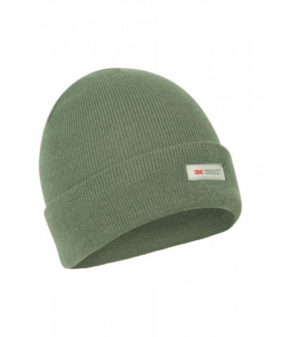 Womens Thinsulate Knitted Beanie Green $10.59 Ski