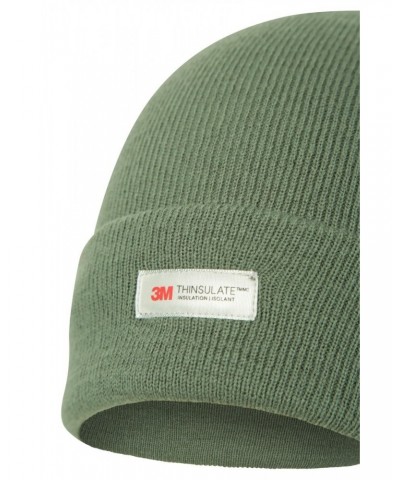 Womens Thinsulate Knitted Beanie Green $10.59 Ski