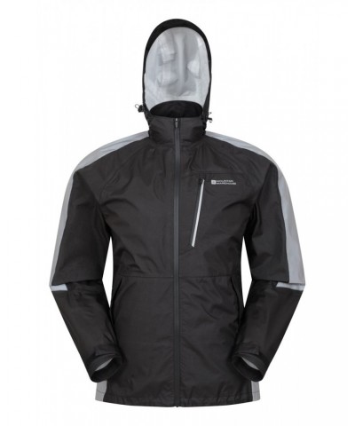 Captivate Commuter Mens 2.5 Layer Jacket Black $40.59 Active