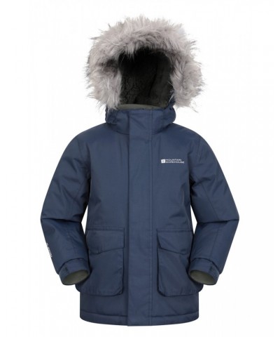 Ranger Plain Kids Water Resistant Jacket Indigo $18.80 Jackets