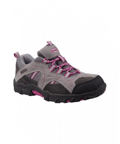 Stampede Kids Waterproof Hiking Shoes Bright Pink $27.99 Footwear