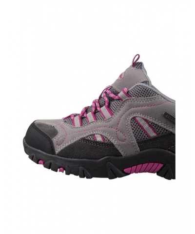 Stampede Kids Waterproof Hiking Shoes Bright Pink $27.99 Footwear